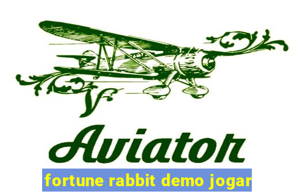 fortune rabbit demo jogar